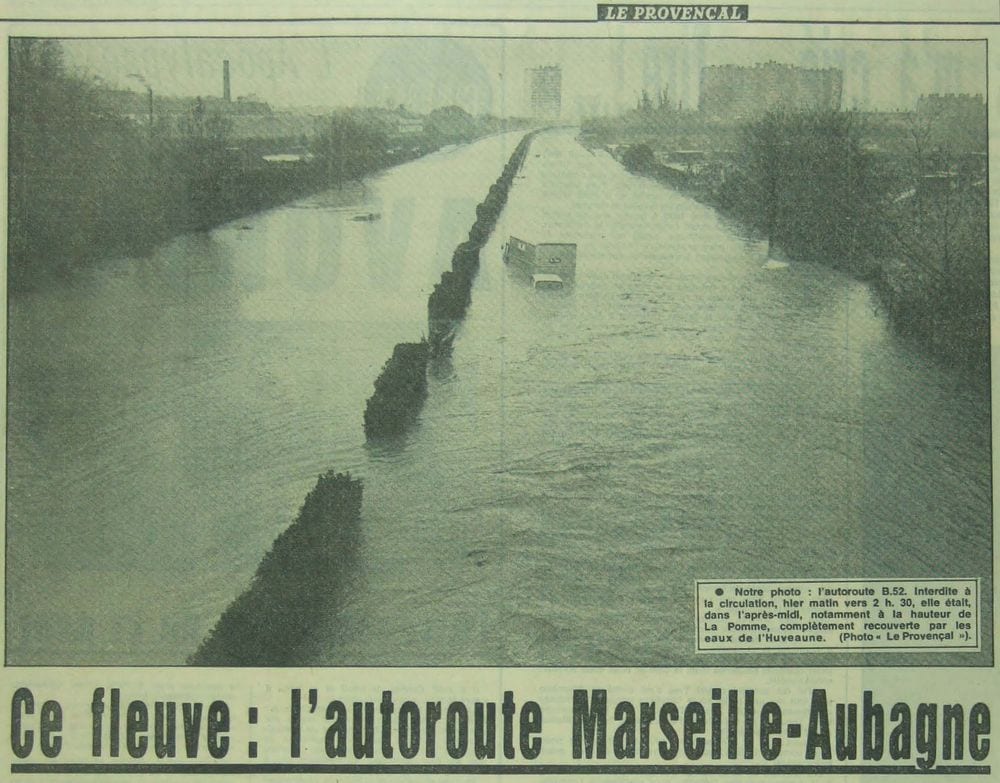 Premier titre du journal le Provençal, le 18 janvier 1978-Source : le Provençal